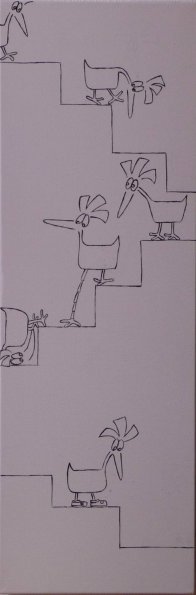 Marche poule (Etape 1) 